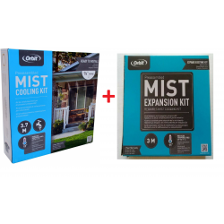 Orbit Preassembled Outdoor Mist Kool-Kit Misting System 3.7m + Extension 3m